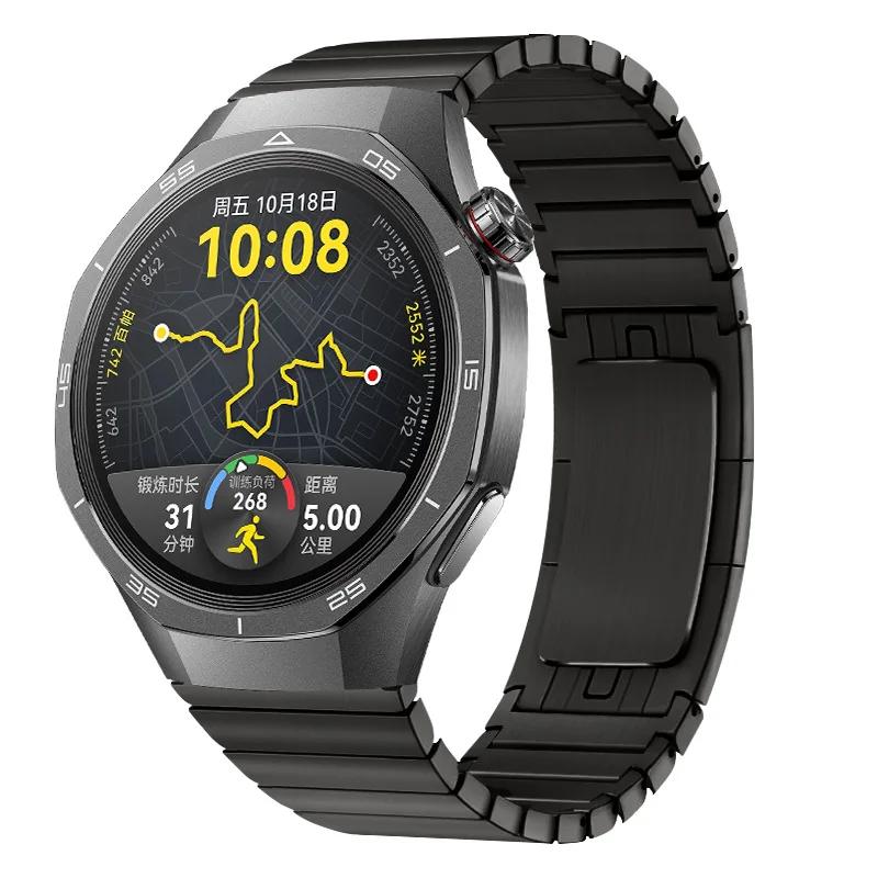 22 мм ремешок для часов Huawei Watch GT5 5Pro 46 мм, металлический браслет из нержавеющей стали для Huawei Watch 3 4 4Pro GT 5 4 3 2 2e