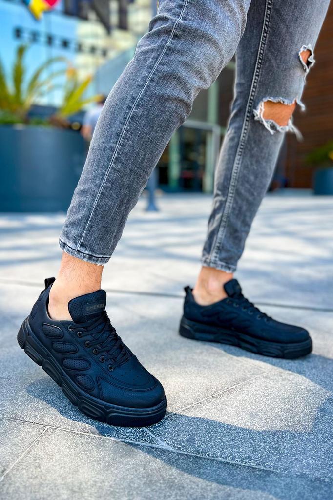 CHEKİCH New Collection CH105  Cronus Men Shoe White Black Brown Tan