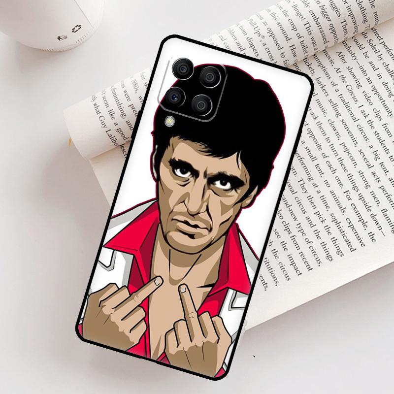 Scarface Case For Samsung Galaxy M52 M06 M16 M36 M56 M33 M15 M55 M31 M13 M12 M14 M53 M32 M35 M34 M54