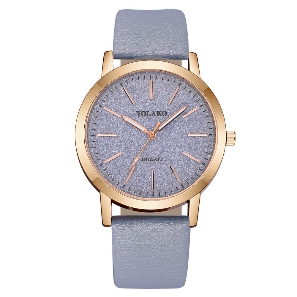 Новые кожаные женские роскошные брендовые часы наручные кварцевые модные часы