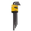 CETAFORM SAE 9-piece Hex Allen Key Set, L Long Arm