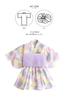 Yukata for Summer Summer Japanese 2 Piece Obi One Heiko Obi Yukata Fireworks Festival HF01 [SLINX] Children, Girls, Babies, Kids, Festivals, Clothing,