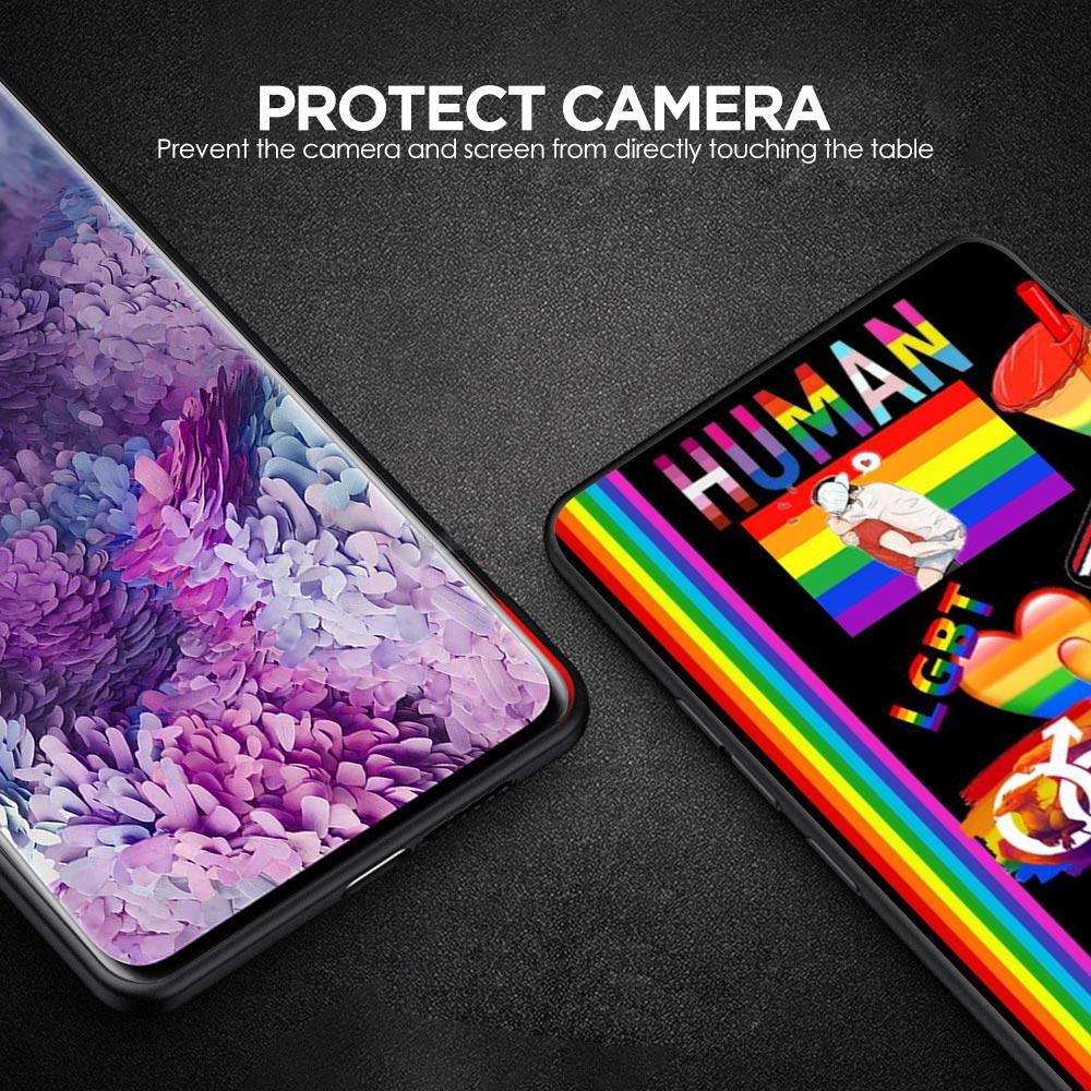 Чехол-бампер Радужный Прайд для геев и лесбиянок для Samsung Galaxy A55 A35 A15 A14 A13 A25 A54 A51 A71 A72 A73 A32 A52 A41 Мягкий ТПУ