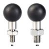 25mm M10 M8 Male Thread Mount M10 M8 Screw Ball Head Mount Adapter M8 M10 Ball Head Adapter for Motorcycle Bicycle Phone Holder