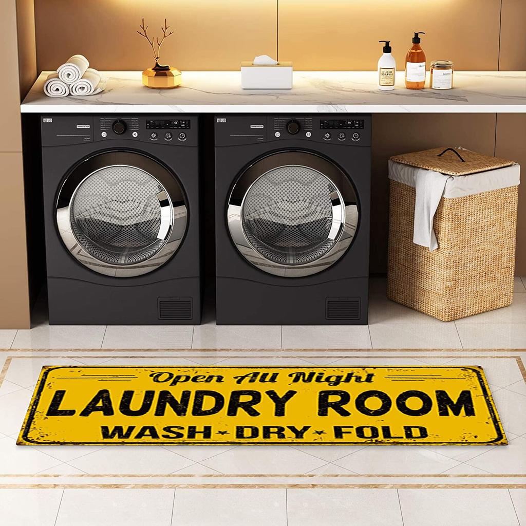 Laundry Room Carpet - FarmhouseS Kitchen Floor Mats Bathroom Laundry Room Decorative Accessories