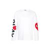 Comme Des Garçons PLAY Logo Long-Sleeve T-Shirt White Men Tops P1T258-1