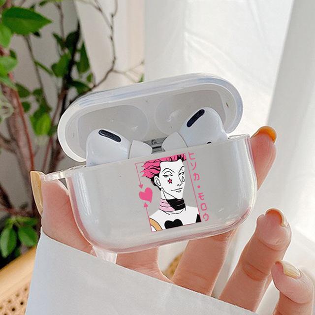 Hunter x Hunter HXH Anime Hunter X hunter 3 Air pod Case for Airpods 2 1 Cases For Air pod pro Clear Cute Soft transparent Coque