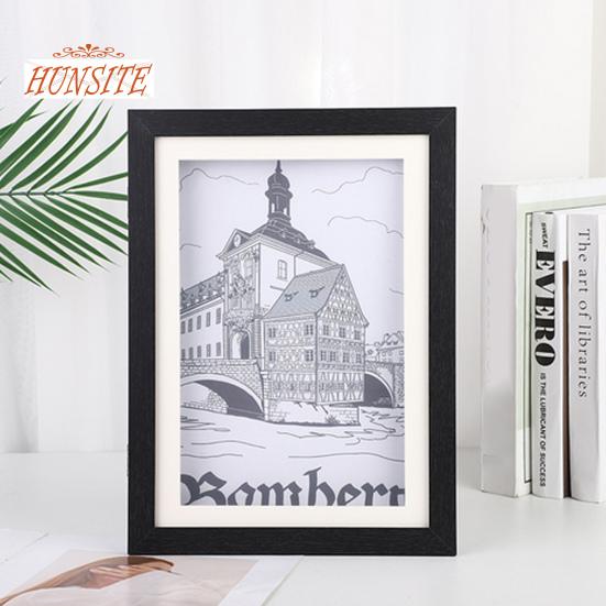 Детская художественная рамка, фоторамка с передним открытием, простая установка настенного декора