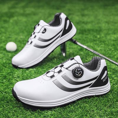 Нескользящие дышащие уличные безгвоздевые гольф GOLF легкие профессиональные тренировочные кроссовки в наличии