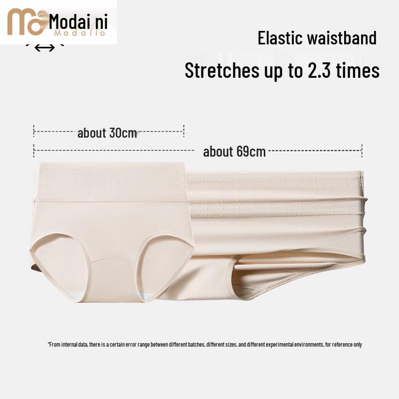 Women's High-Waist Modal Cotton Briefs 4-Pack