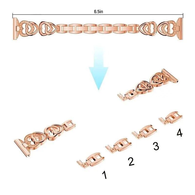 Ремешок Diamond для SUUNTO Vertical Race S 5peak 9peak pro, браслет из нержавеющей стали, металлический браслет для suunto 3 fitness