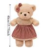 Cartoon Plush Bear Doll Dress Up Stuffed Animal Pillow Fluffy Bear Plush Toy  Children's Gift
