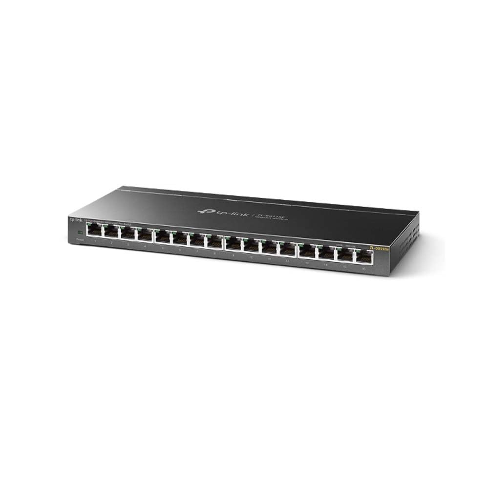16 Port Hub Management Wall Mount Desktop Gigabit Unmanaged Pro Switching Hub 5 Year Warranty TP-Link 10/100/1000Mbps TL-SG116E