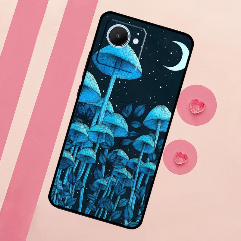 Странный психоделический гриб для чехла Realme C71 C55 C53 C67 C75 C61 C33 C63 C51 C65 10 11 12 13 14 15 Pro Plus GT7 Pro