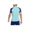 Nike Strike Atletico Madrid Football Training Short Sleeve Sportswear Logo Print Comfortable Breathable Jersey Men Tops Blue DJ8585-482