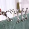 Сверхпрочные прищепки из нержавеющей стали - Многоцелевые ветрозащитные зажимы для использования в помещении/на улице, на пляже, для белья, одеял и полотенец