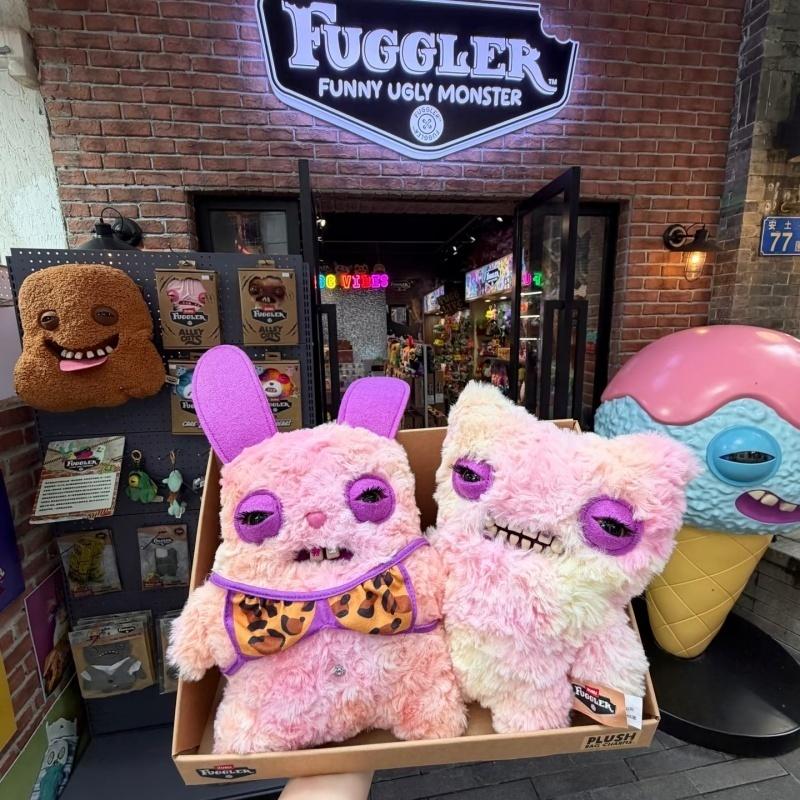 Кукла-плюш Fuggler Baddies Серия Уродливый Кавайный Зубастый Монстр Зубные Аксессуары Новая Забавная Тенденция Подарок на День Рождения Игрушка