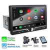 Hippcron 7" автомобильное радио беспроводное/проводное Carplay Android Auto 1Din HD сенсорный экран Bluetooth U-disk Type-C поддержка камера заднего вида