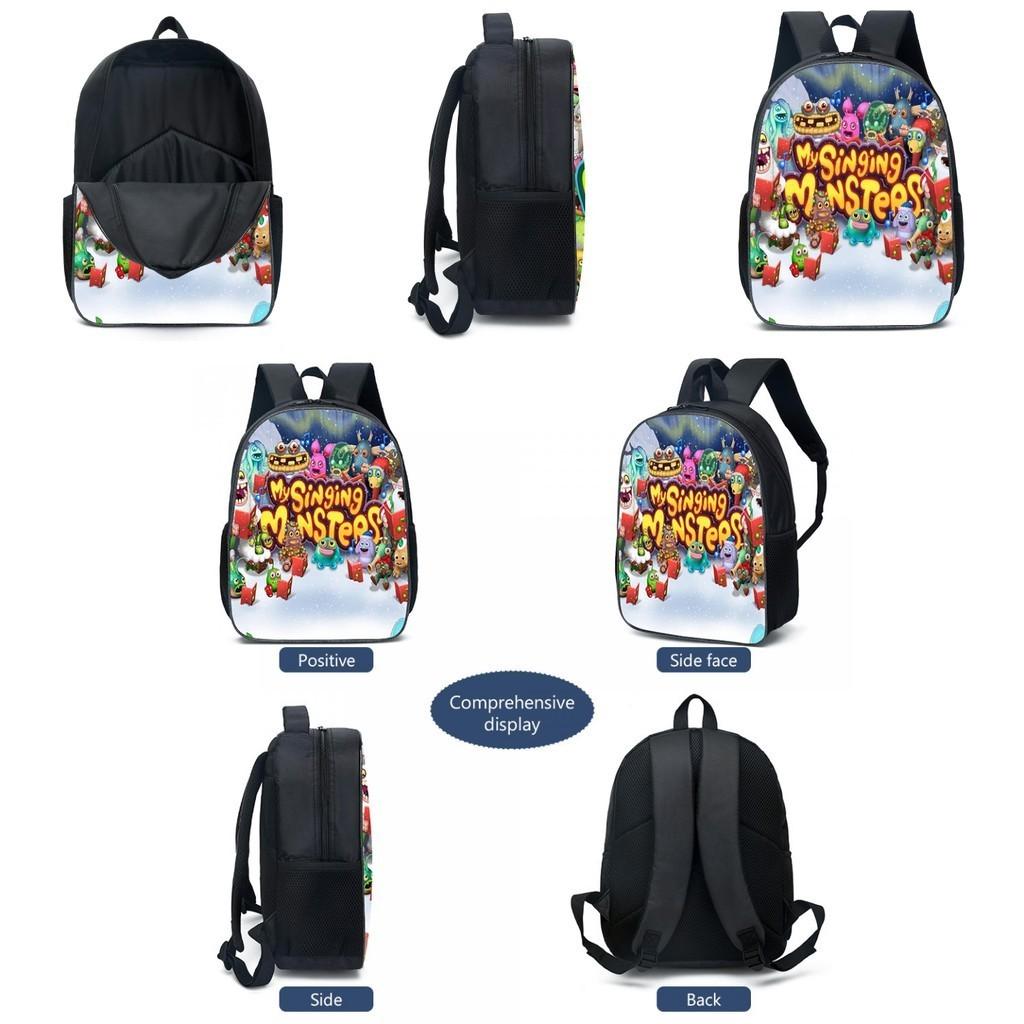 Мультяшный рюкзак My Singing Monsters для детей, вместимость 20 л