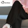 Женские зауженные брюки-джоггеры с высокой посадкой