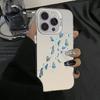 Для iPhone 15 Pro 16 Plus 14 Pro Max 13 12 11 X XS XR 7 8 SE Ударопрочный Рисунок Бабочка Защита объектива Покрытие Чехол