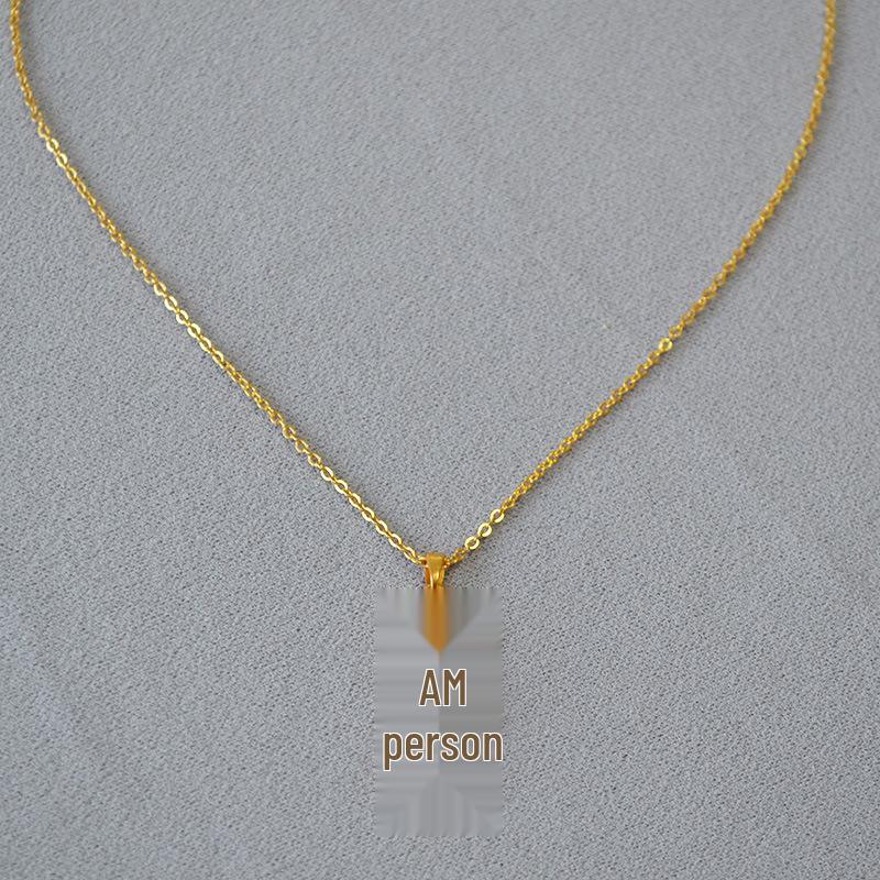 Неподвластное времени европейское и американское ретро золотое ожерелье с подвеской в виде рыбьего скелета для женщин