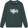 X The Met 2023 Winter New Knit Pullover Casual Basic Crewneck Sweatshirt Men Sweatshirt Deep-Bamboo-Green F11M348217F-DG