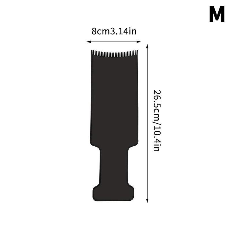 Professional Coloring Board Highlight Plate with Hair Dyeing Brush Comb For Salon Barber Use Hair Hairdresser Tool