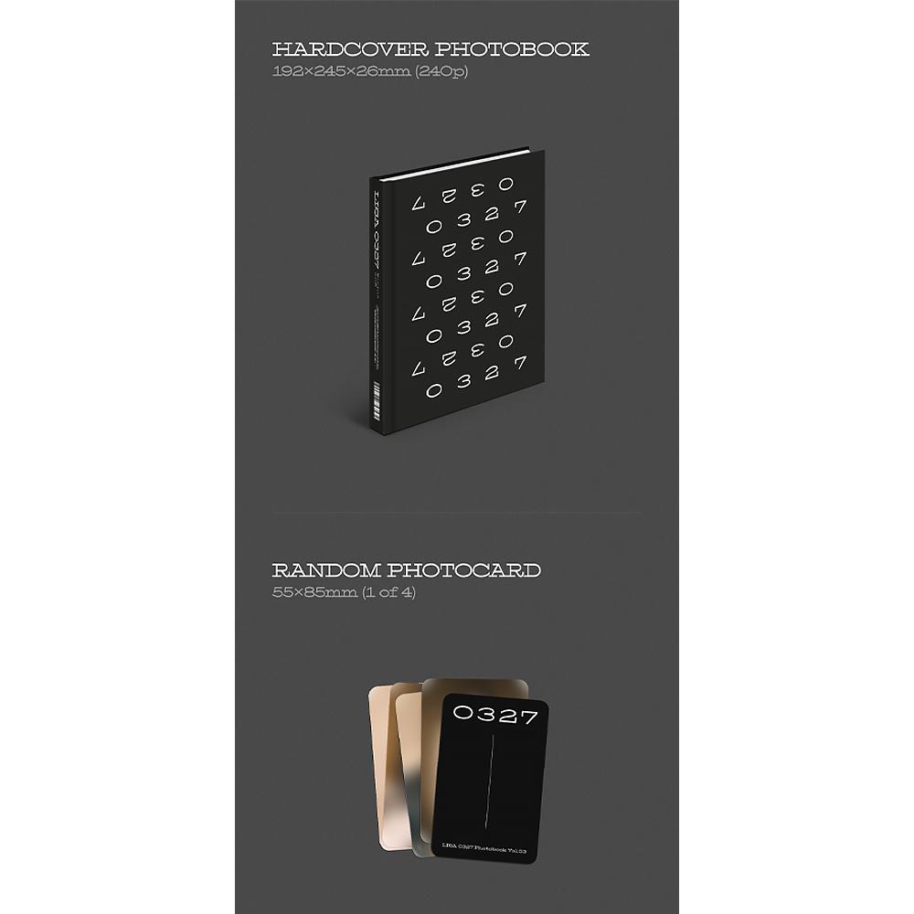 LISA (Blackpink) - 0327 Фотокнига ТОМ.03 (включая. Официальная выгода YG)