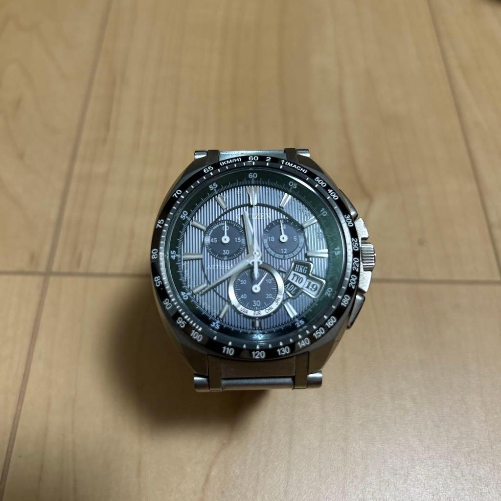 Used Citizen ATTESA Titanium Eco-Drive Radio-controlled H610-T016782