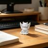 3D-печатная скульптура Ангела-Кота, Милая фигурка кошки, Крылатая кошка, Настольное украшение для дома и офиса, Многофункциональное украшение-кошка, Подарок для кошки