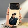 Actor O-Oscar I-Isaac Phone Case For iPhone17 16 15 14 13 12 Pro Max Grey Black Matte Laser Metallic Aurora Funda