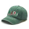 Algeria Flag Printed Snapback Baseball Cap Adjustable Sun Hat All Season Slouchy Trendy Sports Hat For Unisex Women Outdoor Cycling