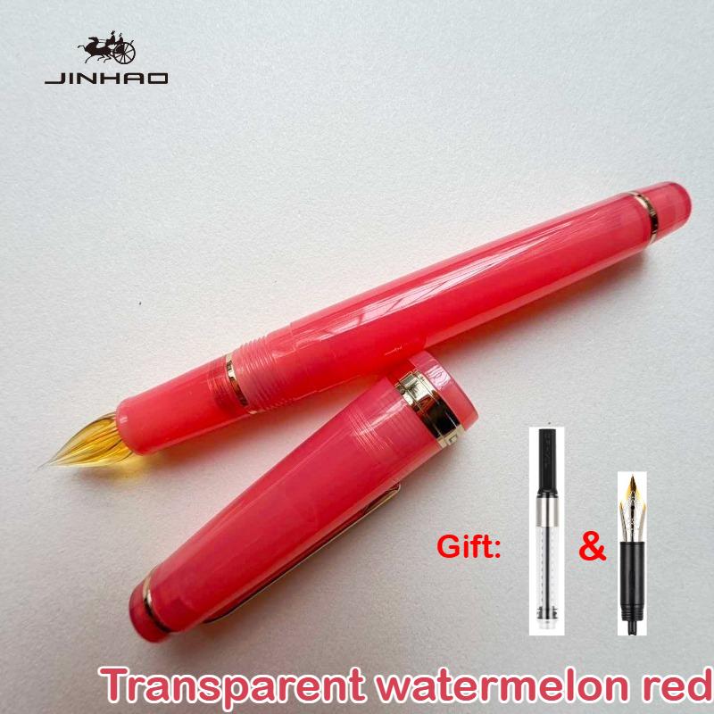 JINHAO 82 Стеклянные перья для каллиграфии с пером для авторучки, конвертеры для чернил, канцелярские товары, школьные принадлежности