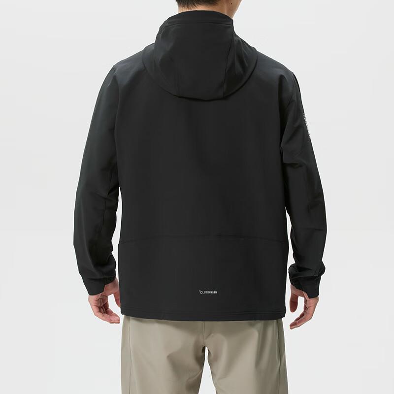 adidas Мужская мягкаяshell куртка с капюшоном KD9409