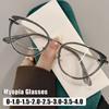 Retro Cat Eye Myopia Glasses Women Fashion Premium Minus Diopter Eyeglasses Luxury Brand Designer Popular Metal Eyeglasses