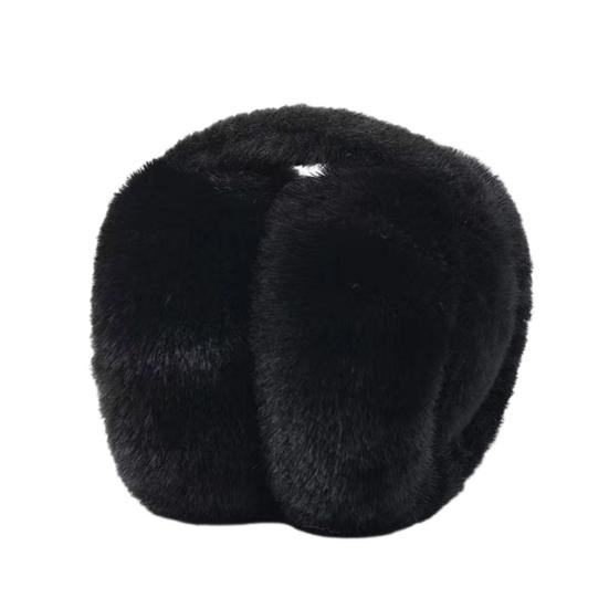 Женские зимние наушники, толстые плюшевые наушники для защиты ушей, ветрозащитные, складные, противоскользящие, для езды на работу, катания на лыжах, наушники с повязкой на голову