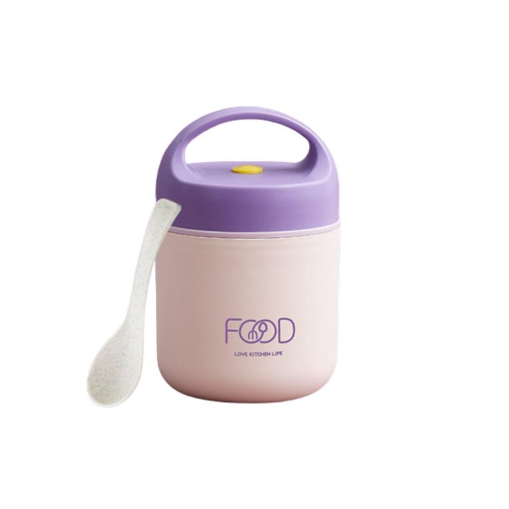 Steel Thermal Reusable Insulated Soup Cup Food Warmer Lunch Bag Lunch Box Thermos Containers