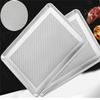 2Pcs Perforated Bakings Tray Aluminum Sheet Cake Pans Heat Resistance Bakewares NonStick Pizza Pans for Oven Toaster Bakings