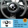 Car Steering Wheel Panel Multimedia Button Decorative Cover For BMW MINI Cooper JCW R55 R56 R57 R58 R59 R60 R61 Car Accessories