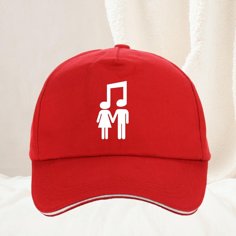 Musical Symbol printing Baseball Caps Unisex Outdoor Adjustable Hat Casual Sunscreen Golf Caps