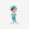 16 Типов личности MBTI Периферийный характер Классический персонаж Сэндвич Акриловый брелок Плакетка Настольное украшение Орнамент Подарок Подставка