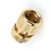 Garden Hose Quick Connect Solid Brass Quick Connector Fitting Connectors 1/2 ID