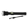 Black LED Torch Telescopic Zoom COB Light Lamp Portable Zoomable Flashlight  Camping