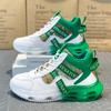 2024 New Breathable High Quality High Top Sports Shoes for Men's Trendy Casual Shoes Luxury Youth Outdoor Running Shoes Sneakers
