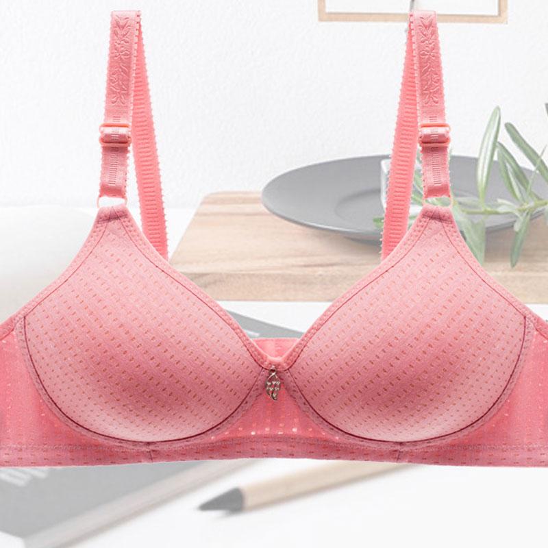 Новые дышащие чашки для женского нижнего белья среднего и пожилого возраста без стальных колец и нижнего белья с большой грудью