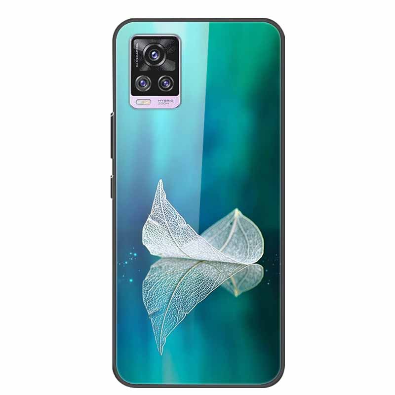 6.44" Tempered Glass Case For Vivo V20 Pro Case V 20 Pro Soft Bumper Hard Back Cover For Vivo V20 Pro 2020 Phone Case Coque Para