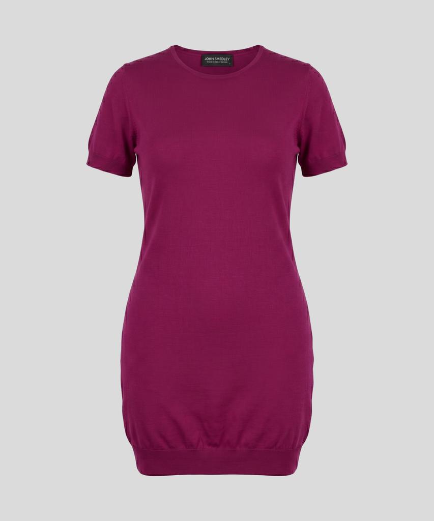 Jonseumedeulli Gail Classic Half-Sleeve Midi Dress Sea Island Cotton Knit Heritage 7 Colors