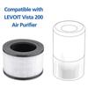 2 шт. сменный фильтр для очистителя воздуха Levoit Vista 200, 3 в 1 эффективный активированный уголь HEPA-фильтр