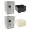 For Creative Mini Metal Coin Locker with Keys Kids Money Saving Jar Children Deposit Security Safe Box for Case Home Gift